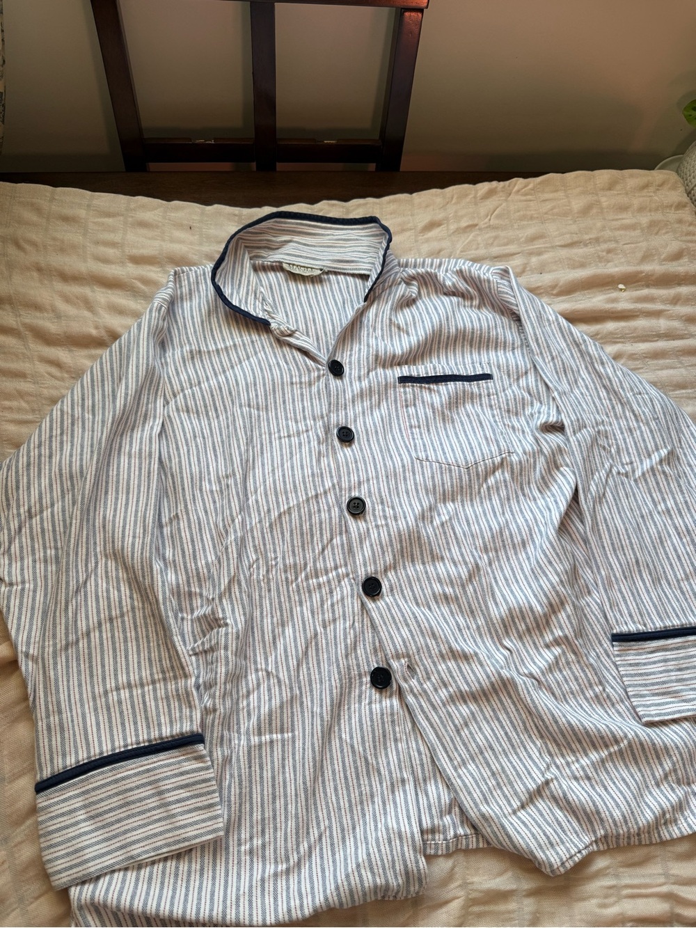 Striped Women’s Pajama Magee Made in Ireland Donegal 100% Cotton